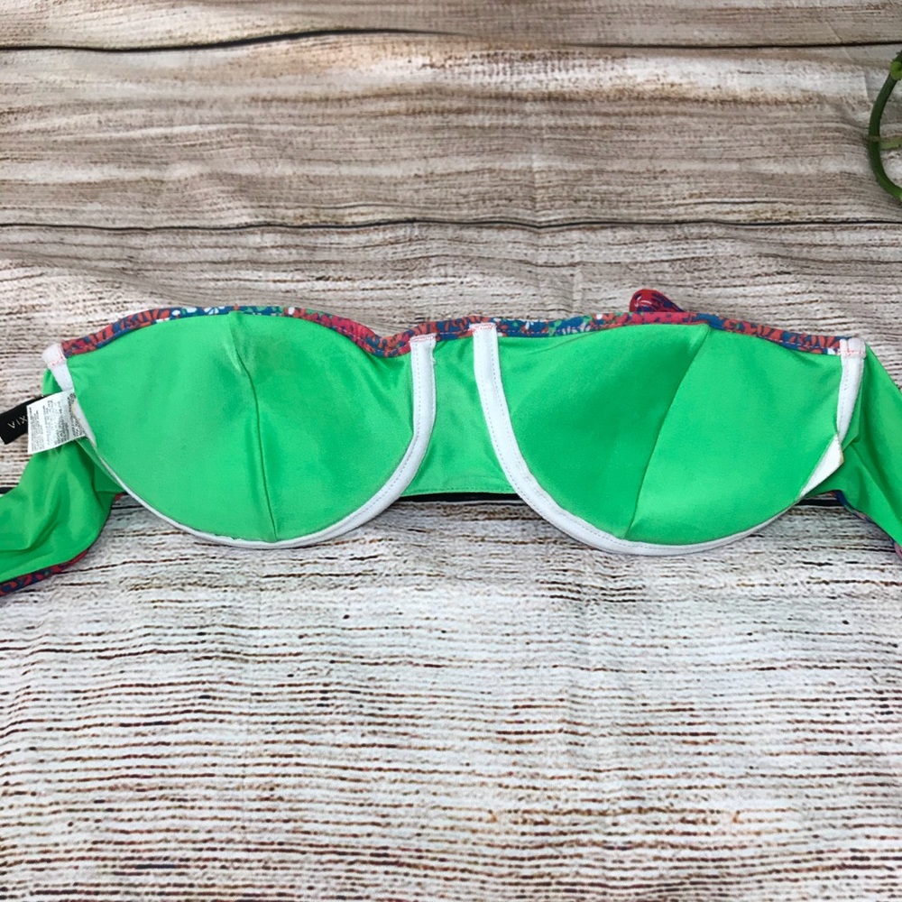 $5/25 Vix Paula Hermanny Floral Ruffle Band Bikini - Picture 5 of 15
